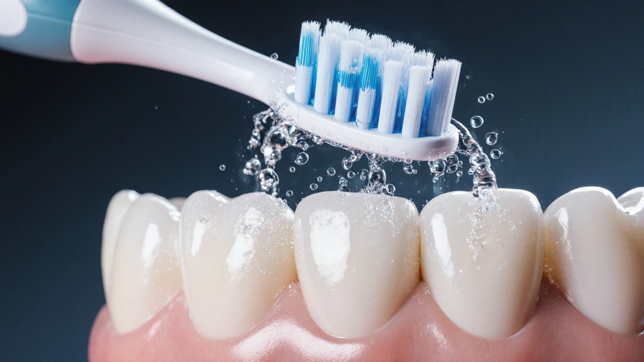 Jak sonický kartáček zvládá úklid těch nejtěžších míst v ústech