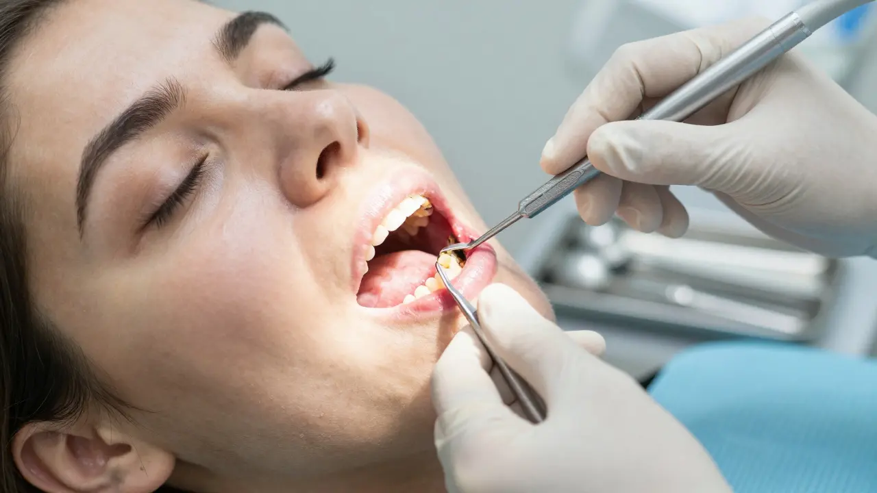 Kyretáž zubů: Před a po - co se stane během a po léčbě