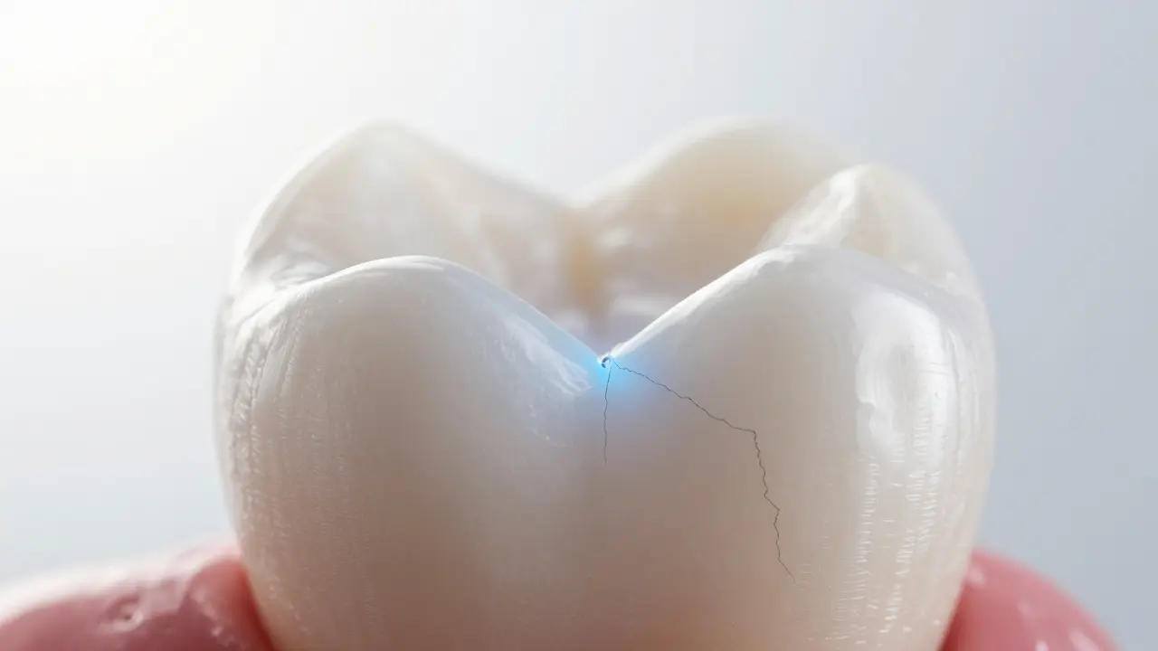 Prasklá zubní sklovina a laserová technologie: Jak ji opravit? Kompletní průvodce