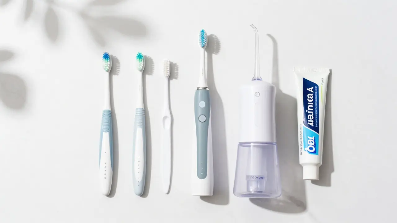 Hygienické potřeby pro péči o rovnátka
