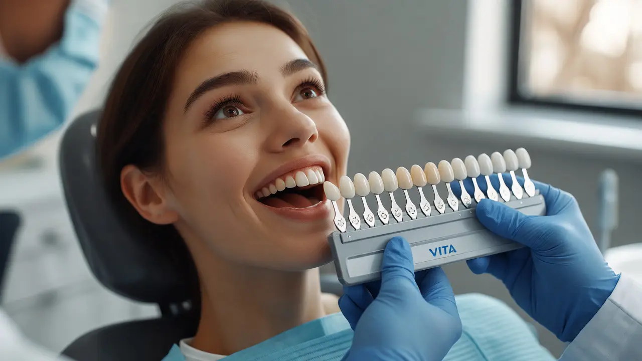 Veneers zuby: Jak vybrat ten správný odstín a vyhnout se chybám